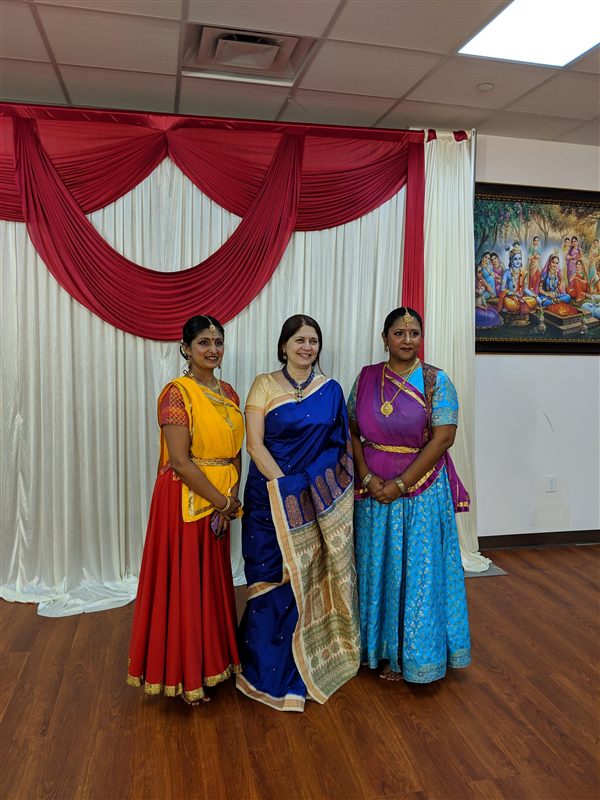 Sapna Adhikari with Guru Archana Joglekar